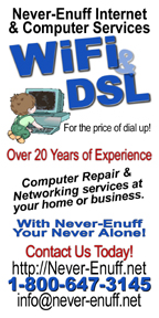 Never
                  Enuff Internet & Computer Services